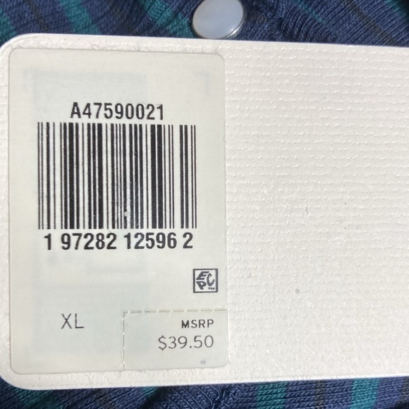 NWT Levi's Long Sleeve Britt Snap Front Top Size XL - Picture 4 of 5